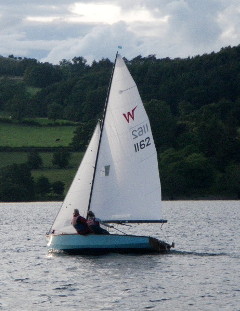 Ullswater Wayfarer furling reefing system