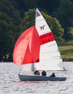 Ullswater Wayfarer furling reefing system