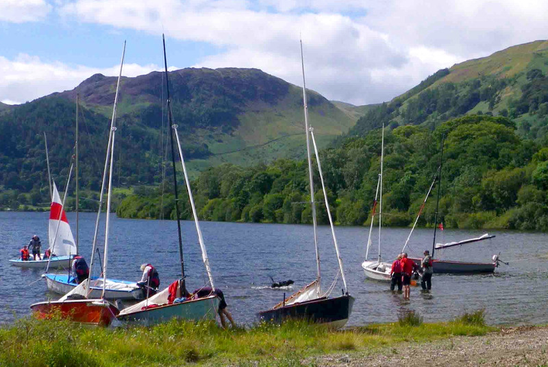 Ullswater Wayfarer furling reefing system