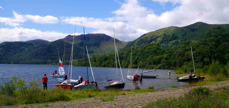 Ullswater Wayfarer furling reefing system