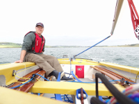 Wayfarer dinghy sailors