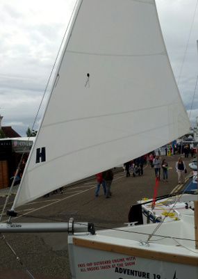 Cronish Crabbers Adventure furling reefing system