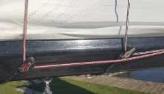 Reefing Line Double Block Boom Slide